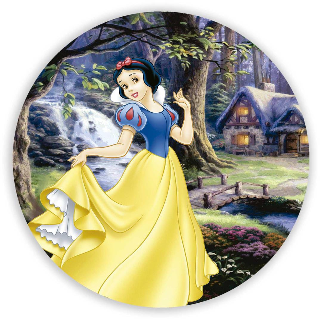 Panel Circular - Blanca Nieves