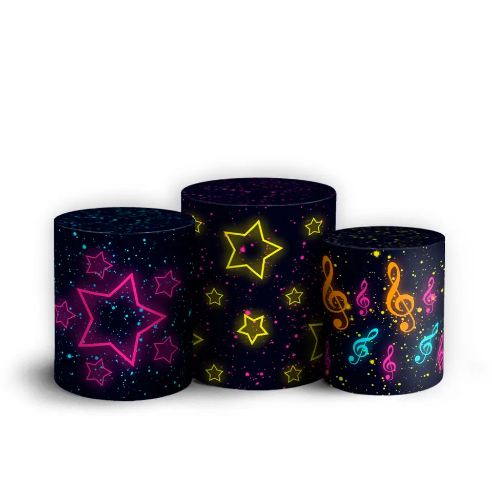 Trio de fundas - Neón