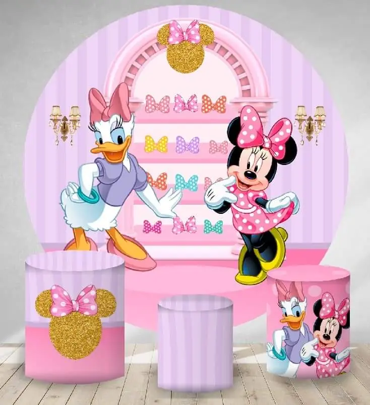 Kit panel circular trio de fundas - Daisy & Minnie