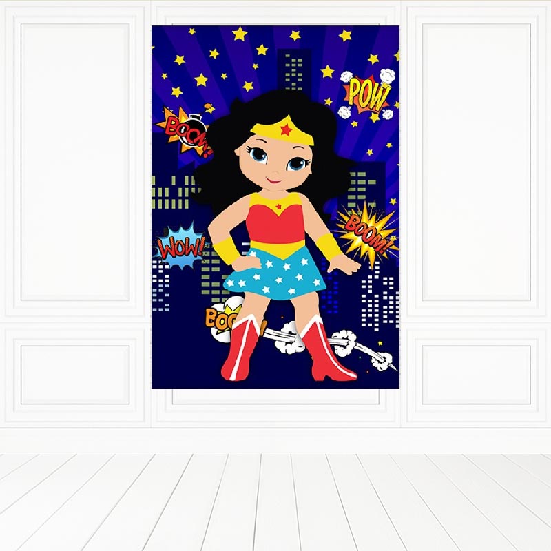 Panel Lateral - Mujer Maravilla