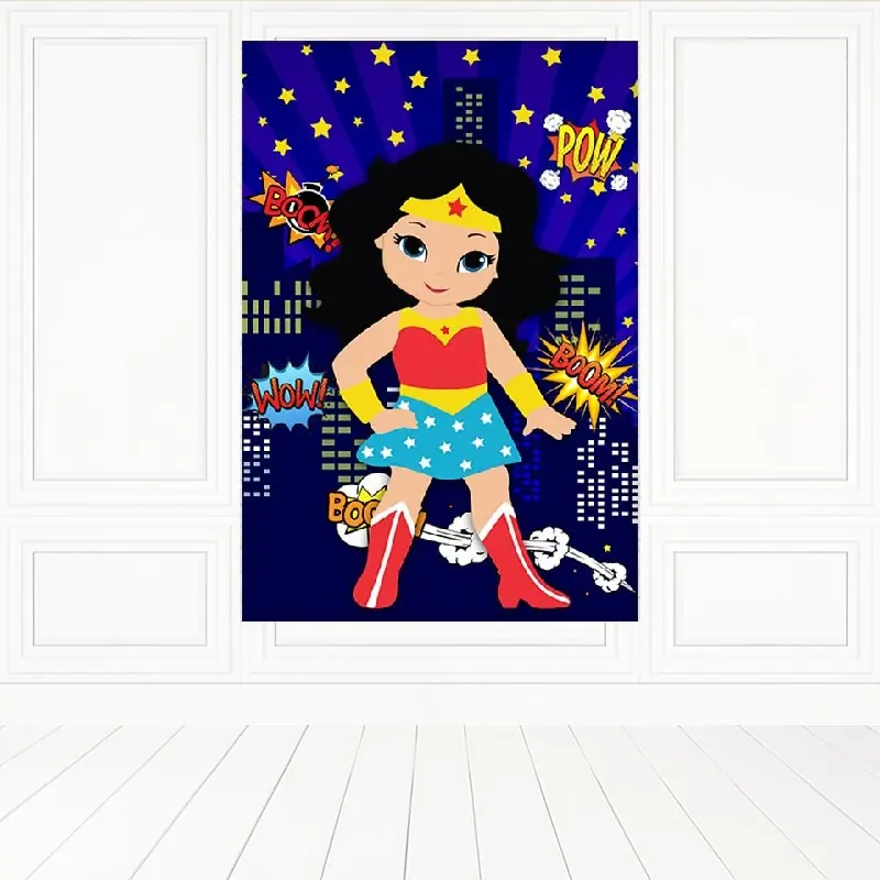 Panel Lateral - Mujer Maravilla