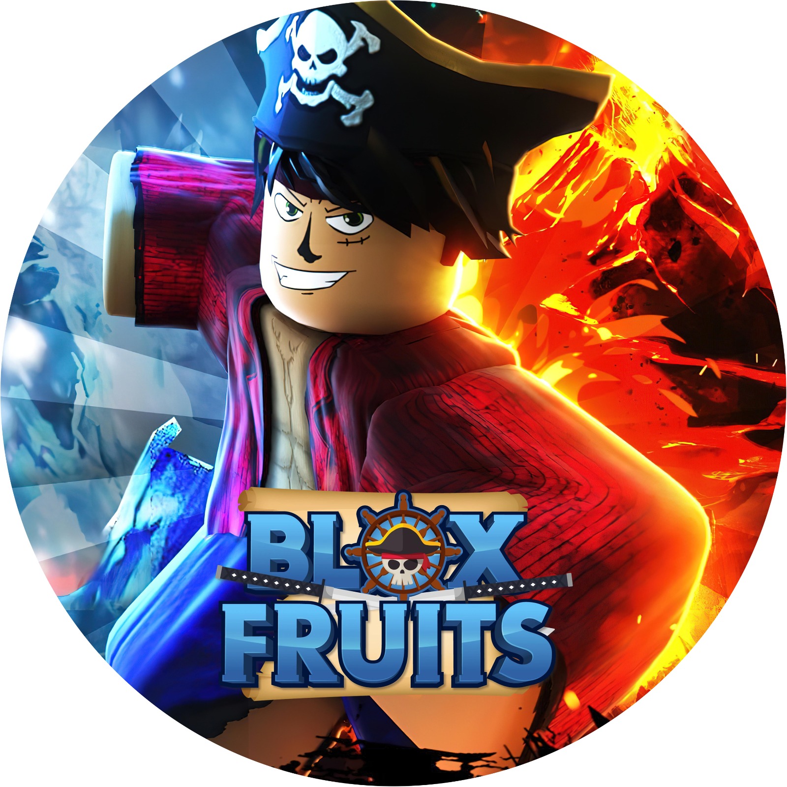 Panel Circular - Blox Fruits