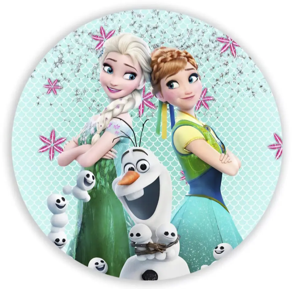 Panel Circular - Frozen