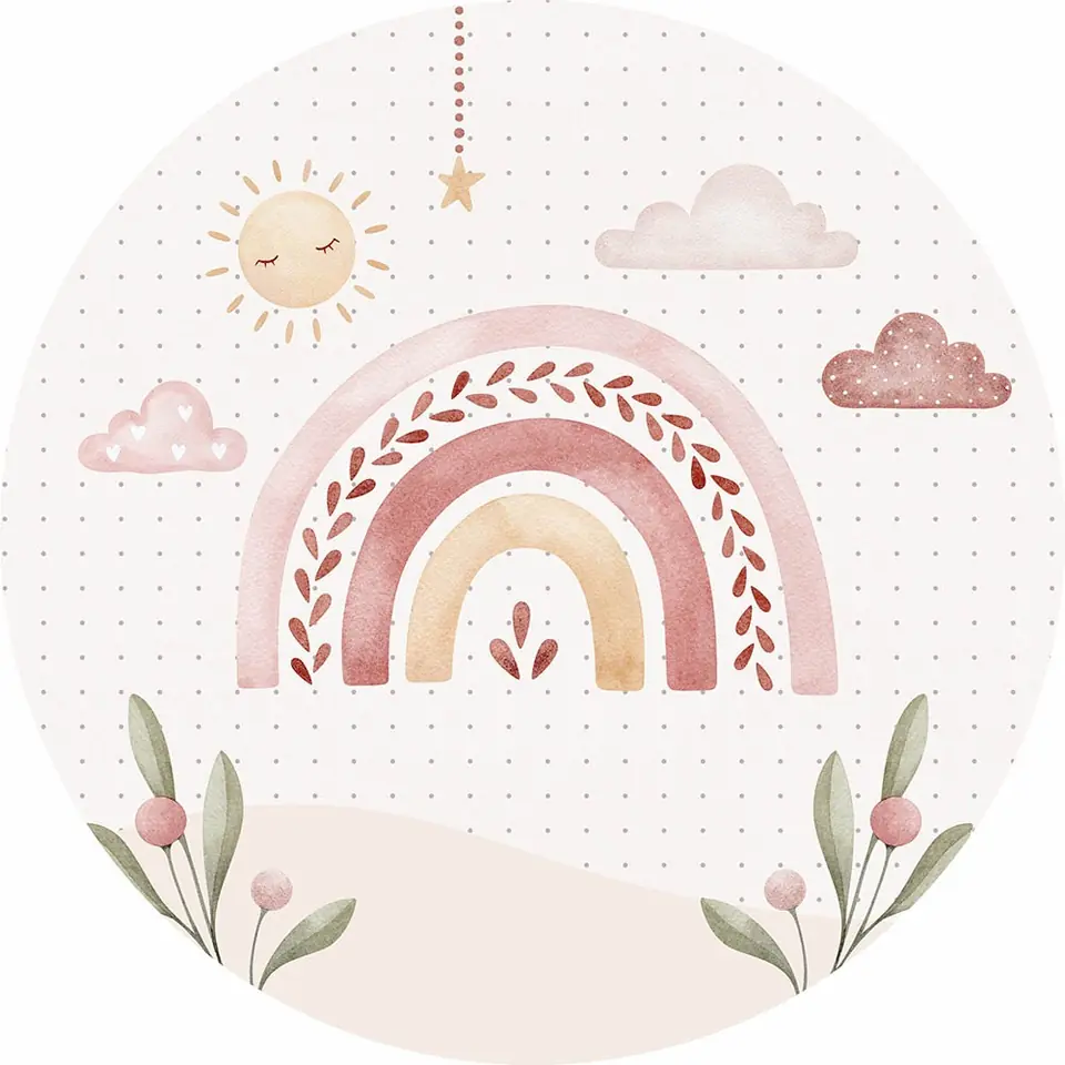Panel Circular - Unicornio