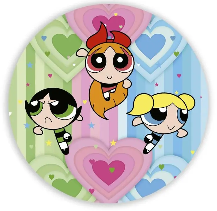 Panel Circular - Chicas Super Poderosas