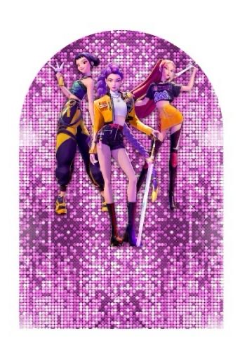 Panel Lateral – Guerreras K-Pop Demon