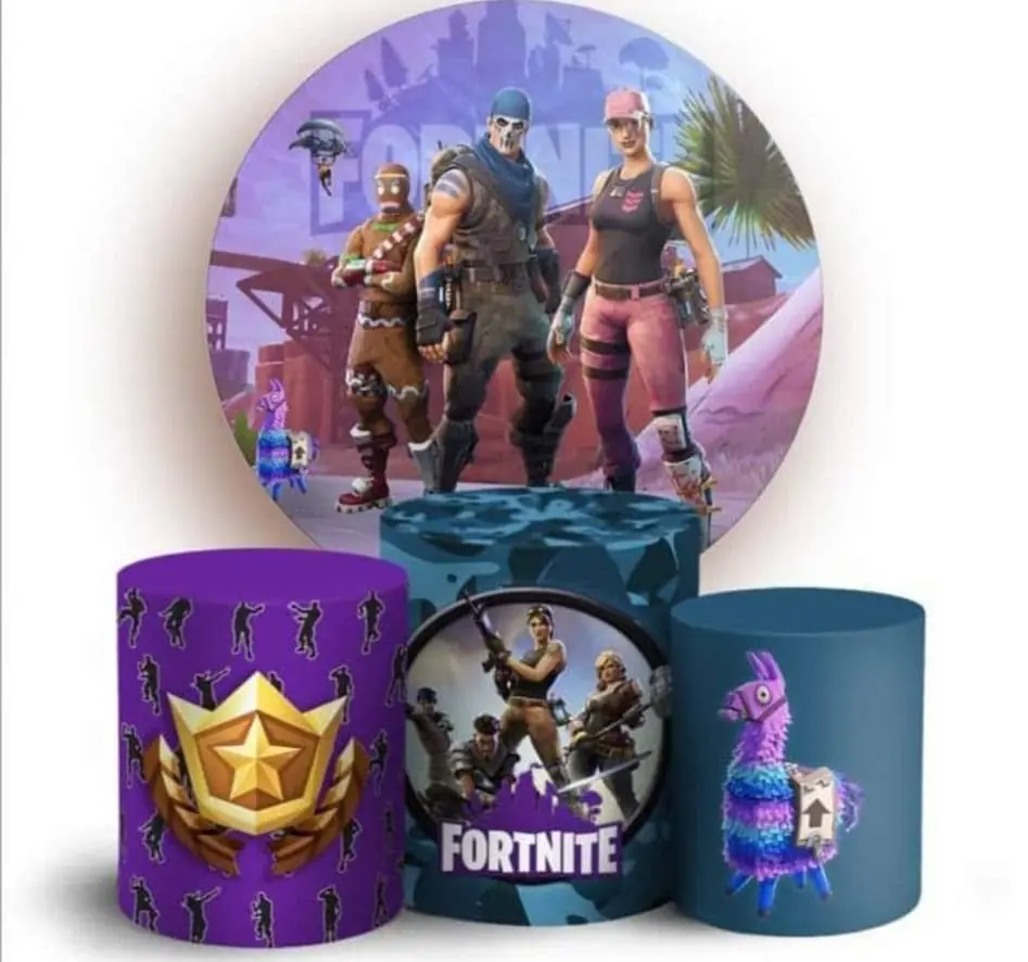 Kit panel circular trio de fundas - Fornite