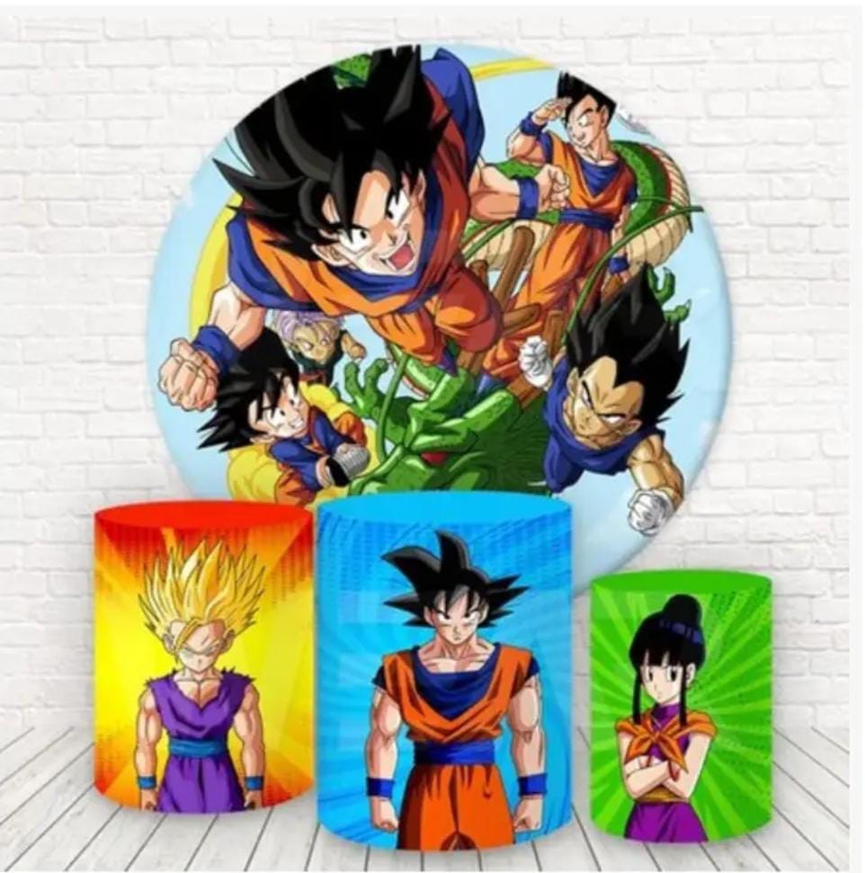 Kit panel circular trio de fundas - Dragon Ball Z