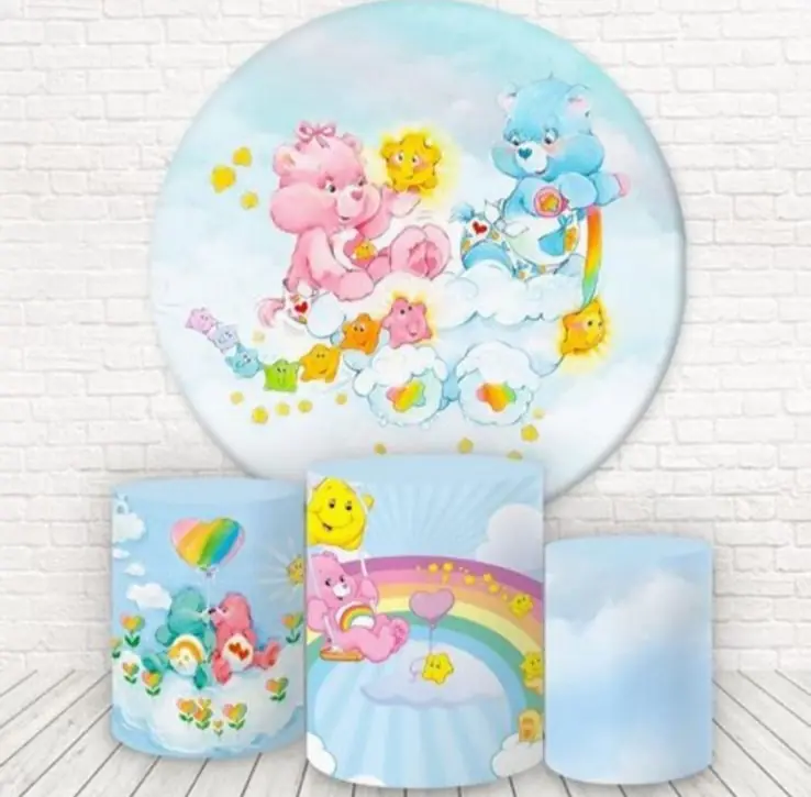 Kit panel circular trio de fundas - Osos Cariñosos