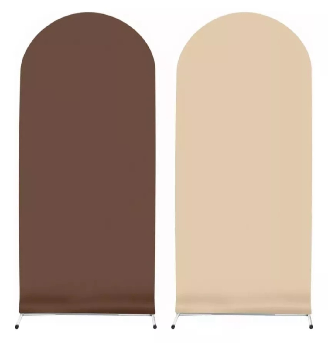 Paneles Romanos Dobles - Marrón/Beige
