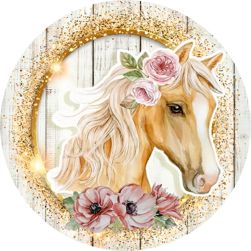 Panel Circular - Caballo