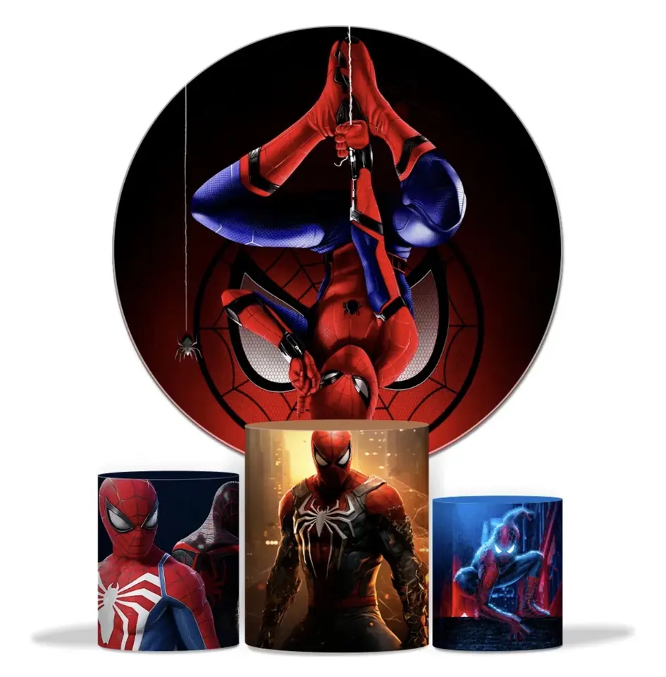 Kit panel circular trio de fundas – Hombre Araña