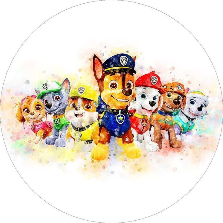 Panel Circular - Paw Patrol