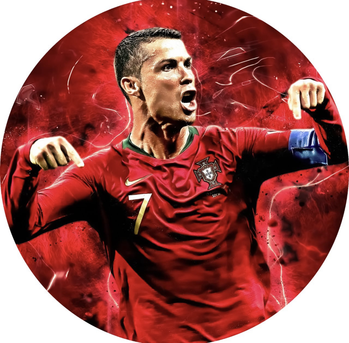 Panel Circular - Cristiano Ronaldo