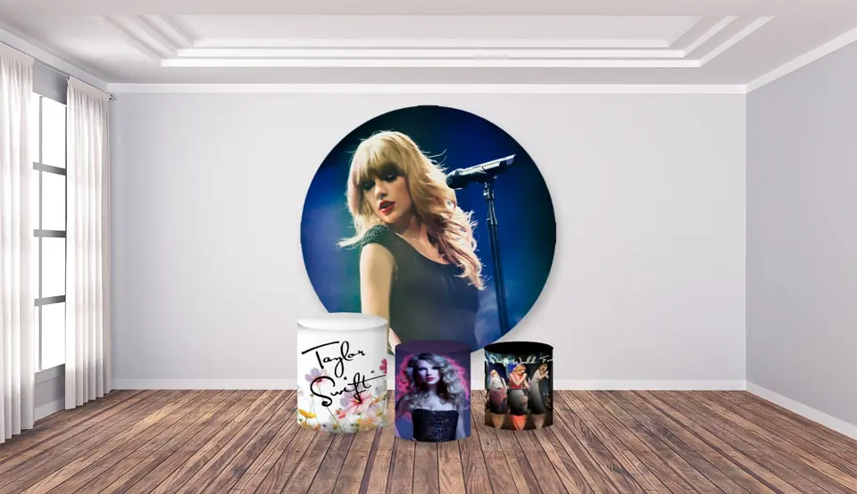 Kit panel circular trio de fundas - Teylor Swift