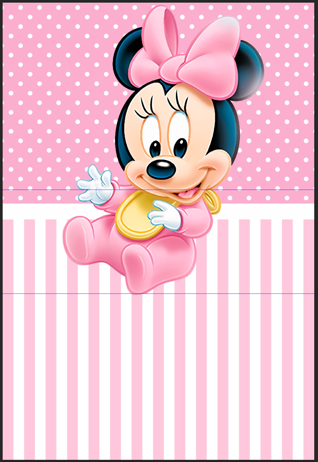 Panel Lateral - Minnie baby