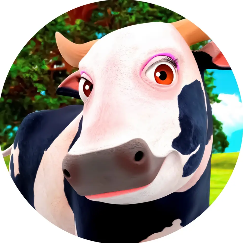 Panel Circular - Vaca