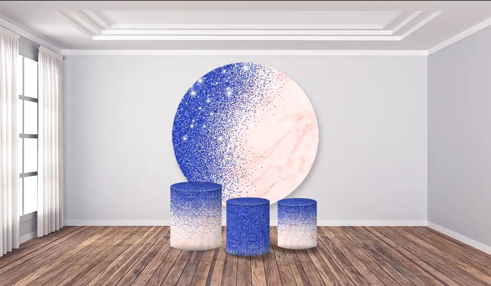 Kit panel circular trio de fundas - Glitter