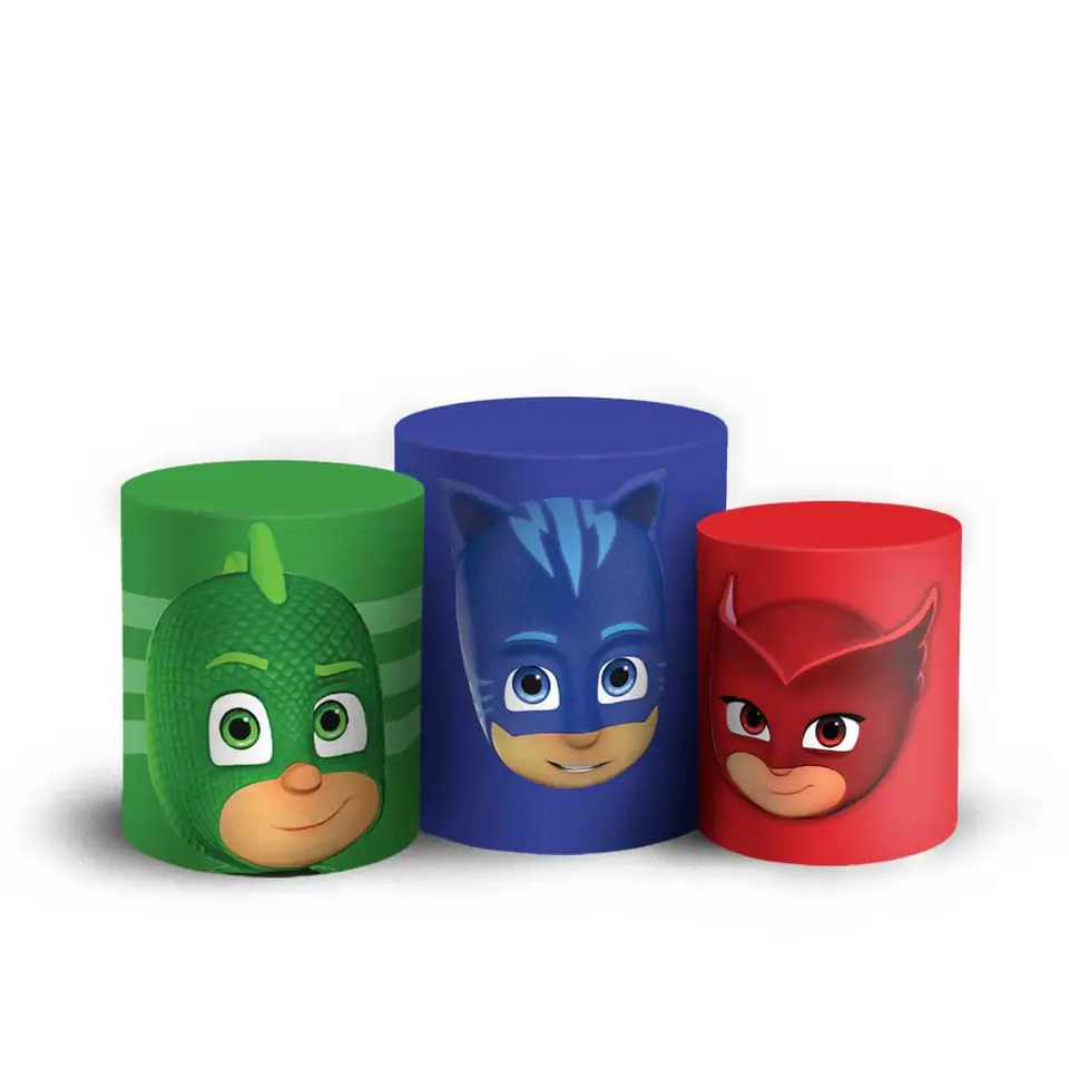 Trio de fundas - Heroes en Pjamas
