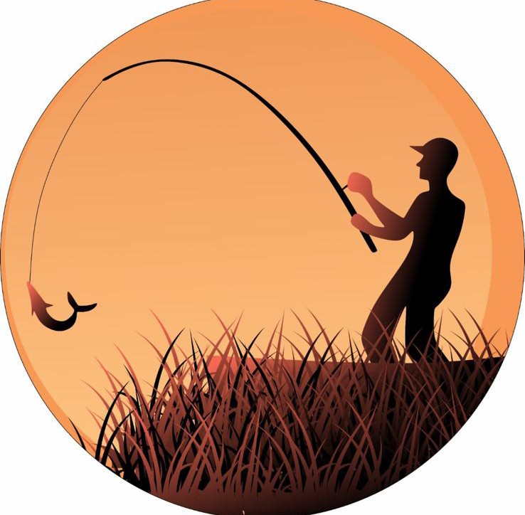 Panel Circular - Pescador