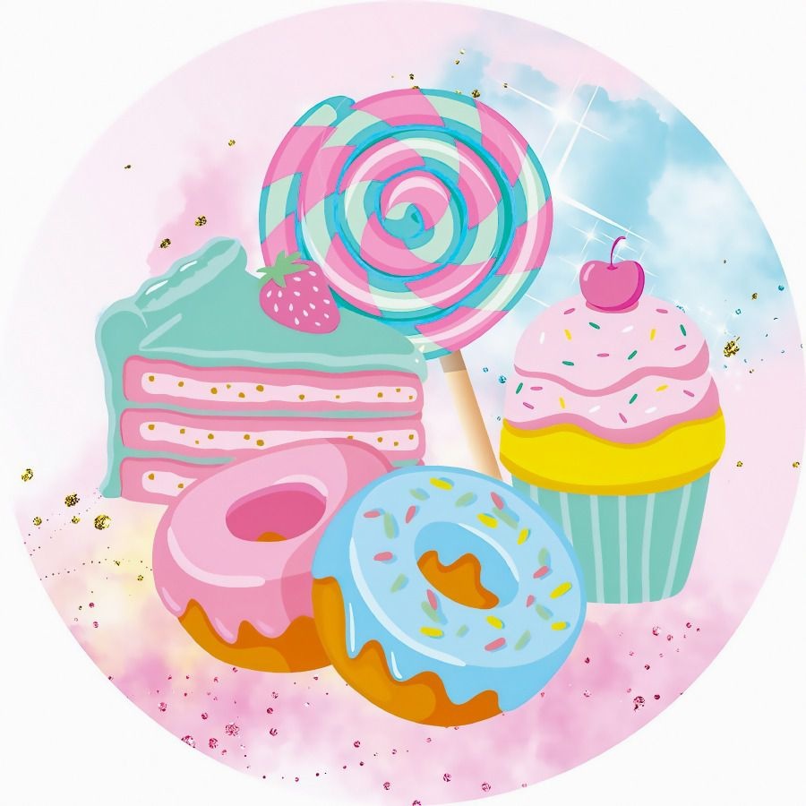 Panel Circular - Dulces