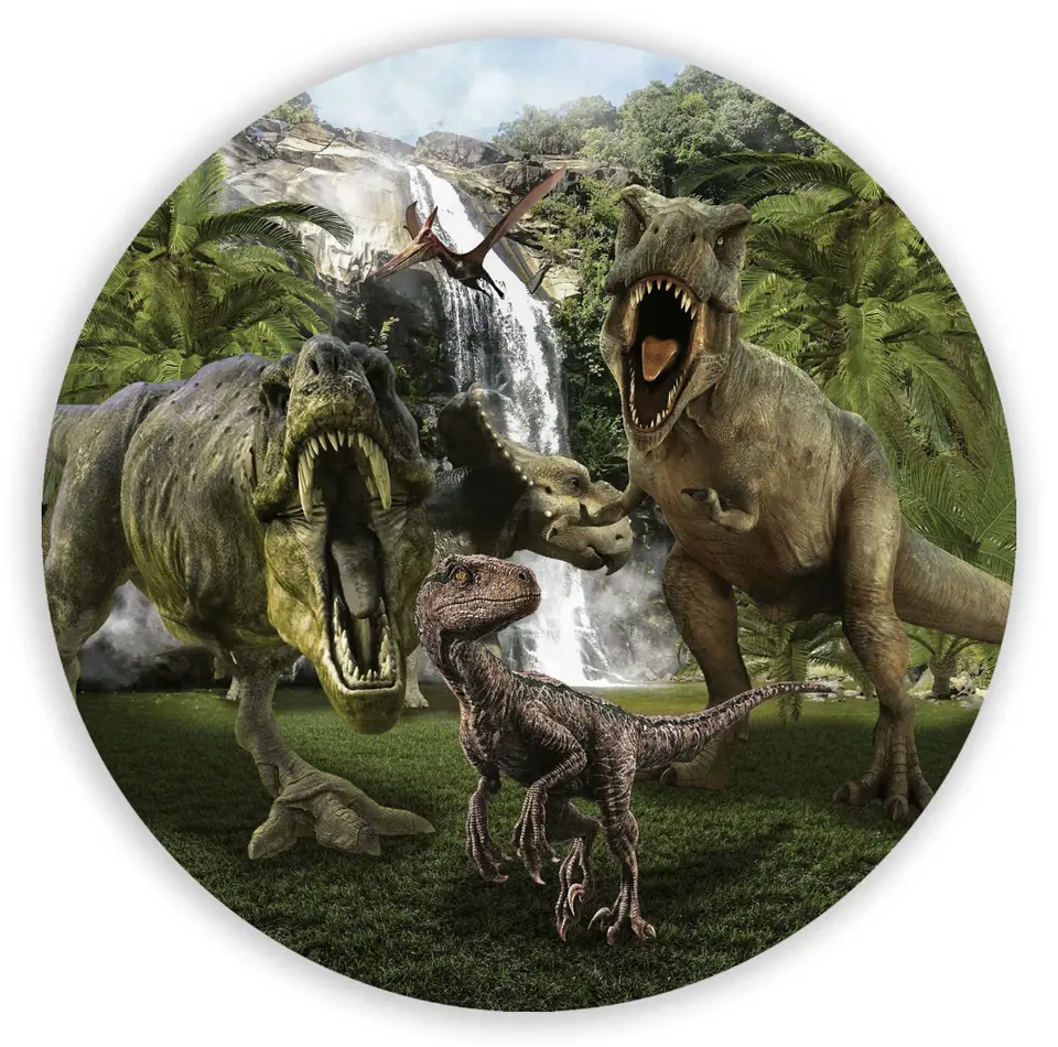 Panel Circular - Dinosaurios