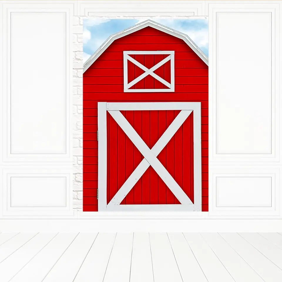 Panel Lateral - Granero Rojo Granja