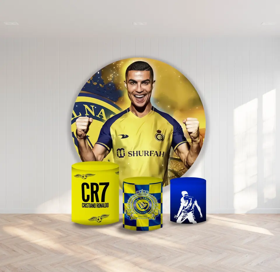 Kit panel circular trio de fundas – Cristiano Ronaldo