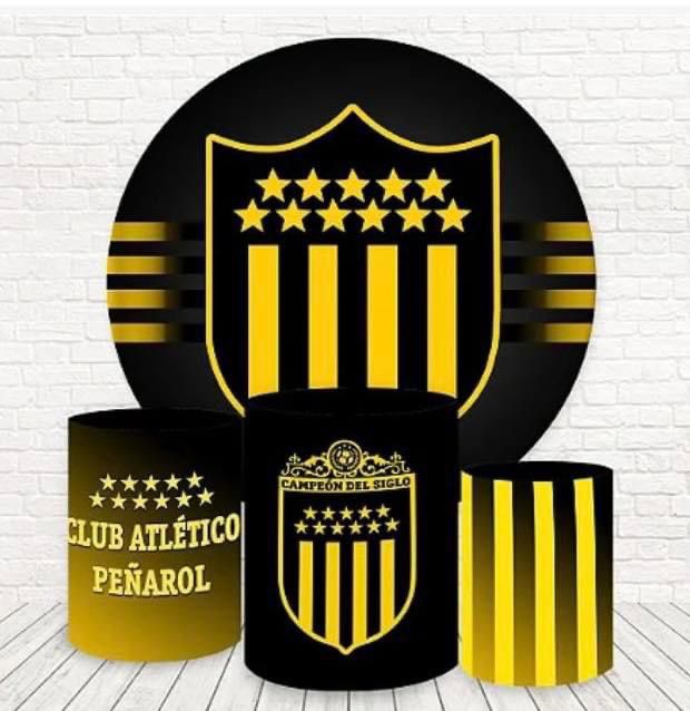 Kit panel circular trio de fundas – Peñarol