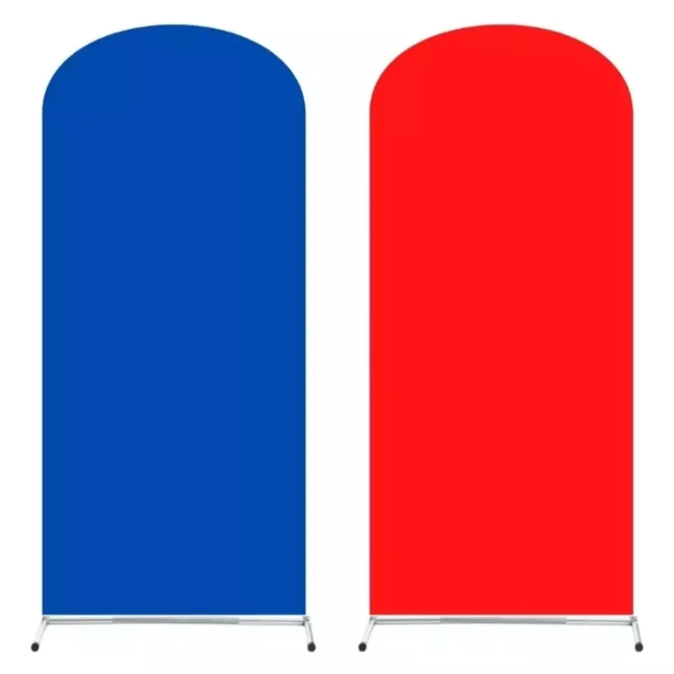 Paneles Romanos Dobles - Azul/Rojo