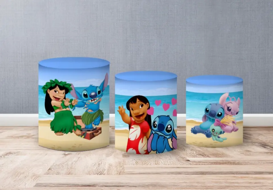 Trio de fundas - Stitch