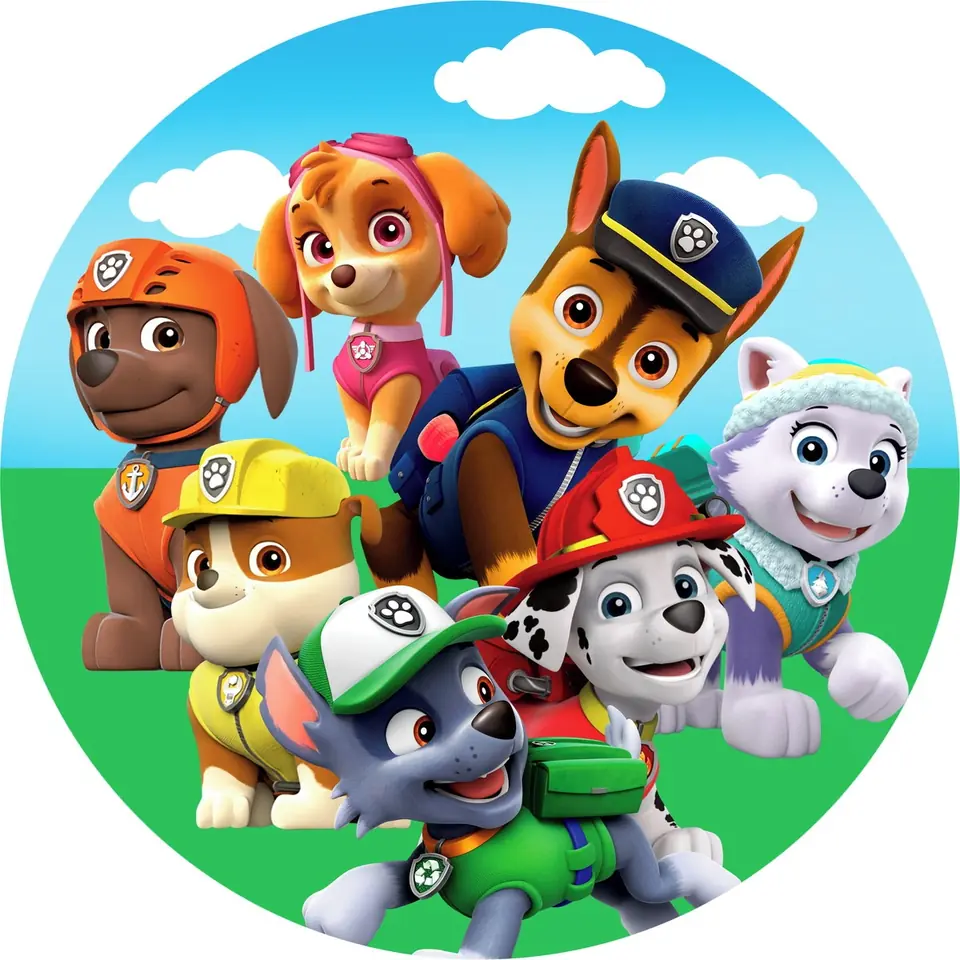 Panel Circular Kits Mini Fiestas - Paw Patrol