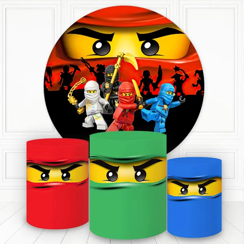 Kit panel circular trio de fundas - Ninja Go