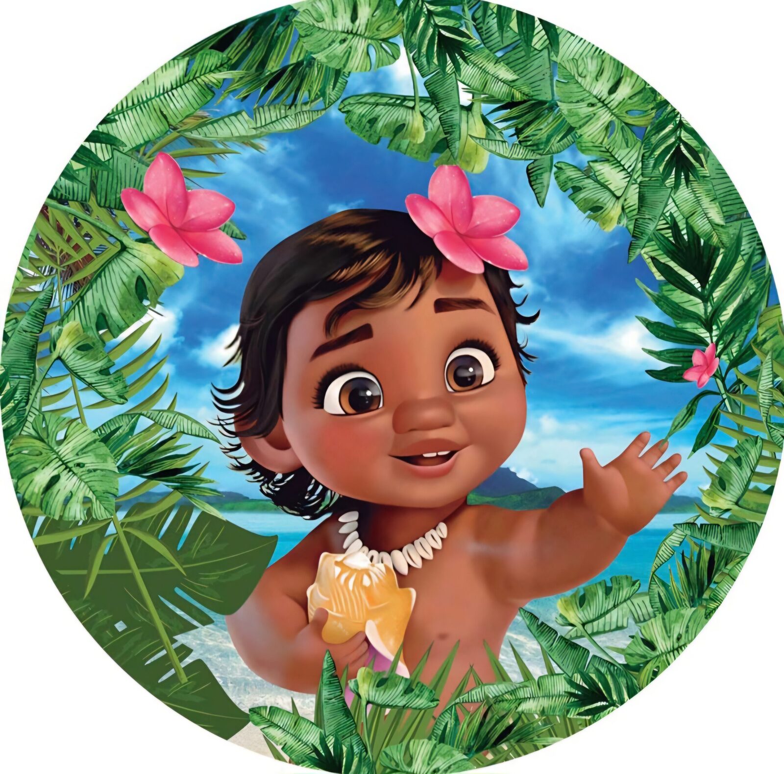 Panel Circular - Moana Bebe