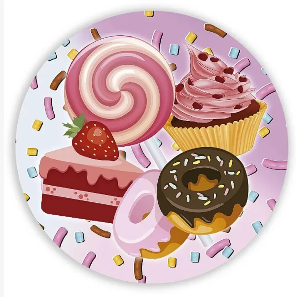 Panel Circular - Dulces