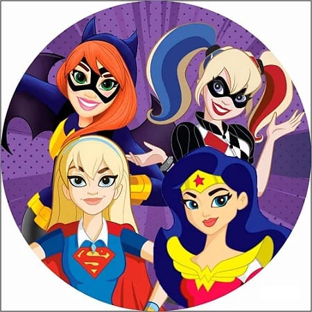 Panel Circular - Super Girls
