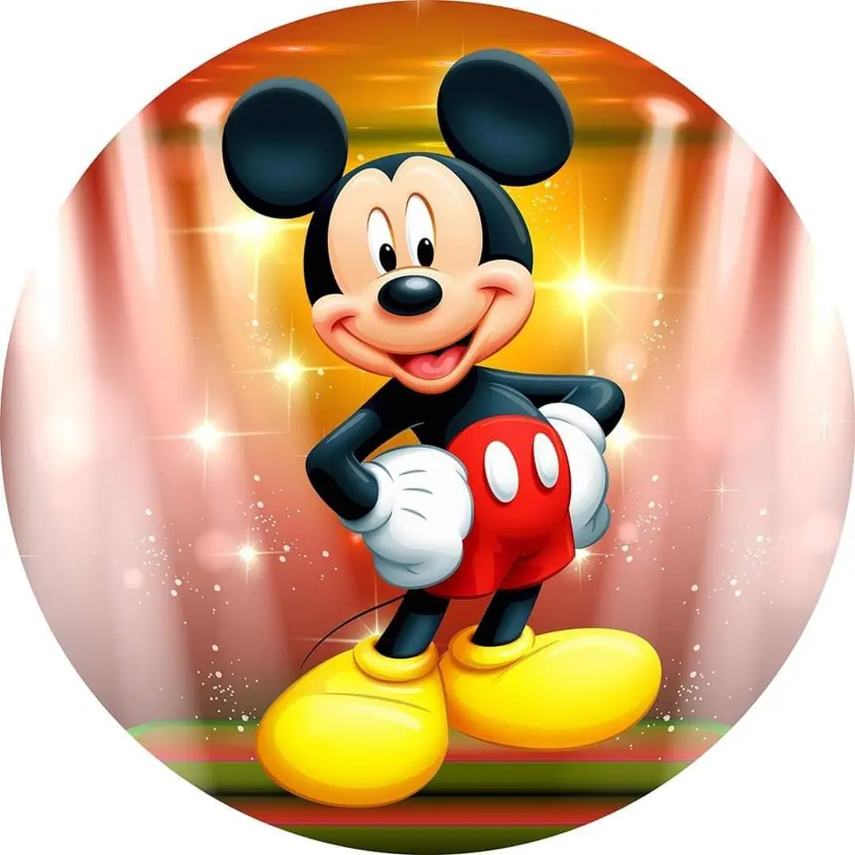 Panel Circular - Mickey Mouse