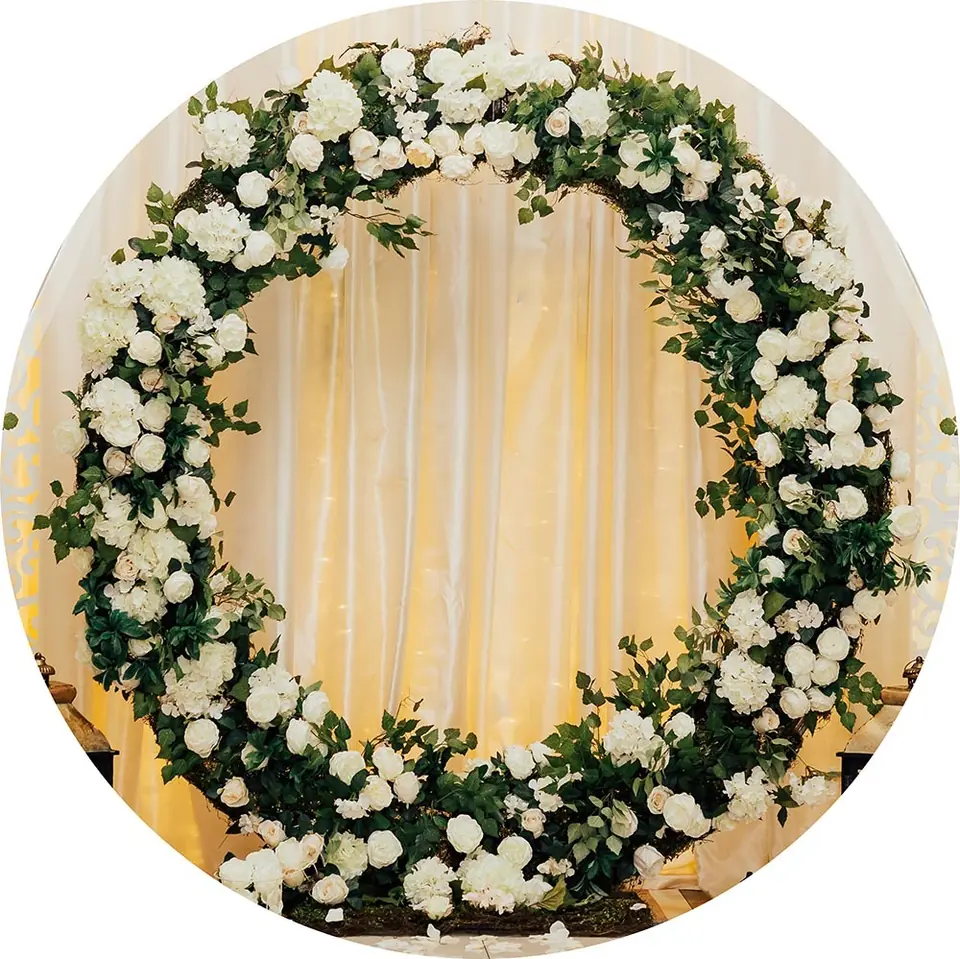 Kit panel circular trio de fundas - Floral