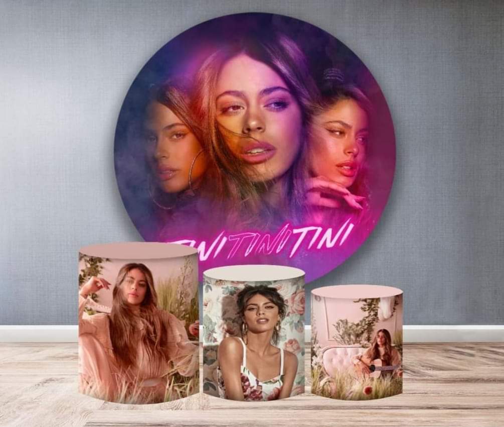 Kit panel circular trio de fundas - Tini