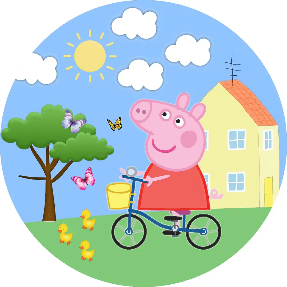 Panel Circular Kits Mini Fiestas - Peppa Pig