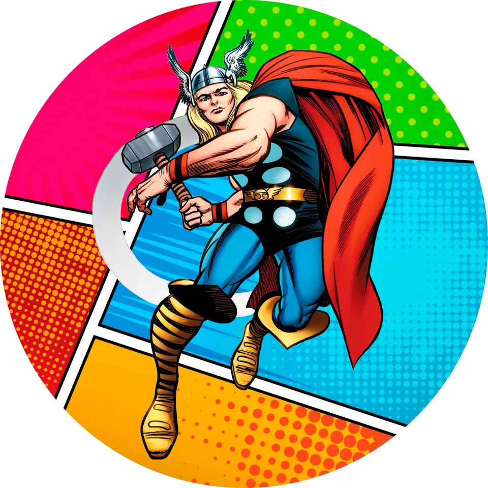 Panel Circular - Thor