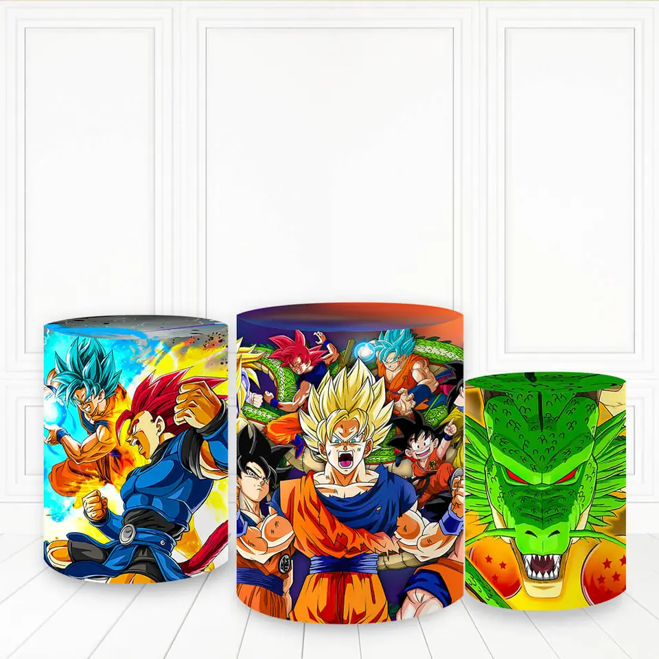 Trio de fundas - Dragon Ball Z