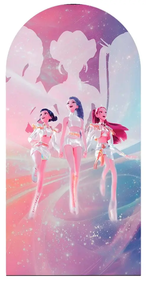 Panel Romano 2x1 - Guerreras K-Pop Demon