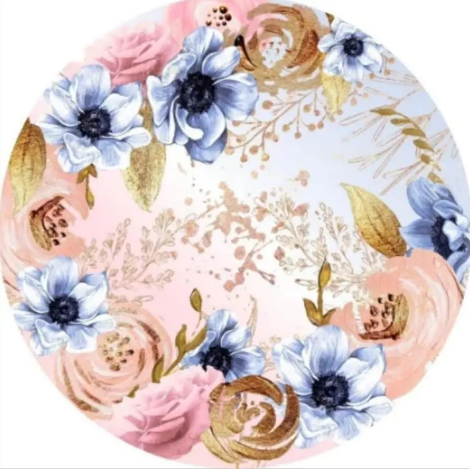 Panel Circular - Floral