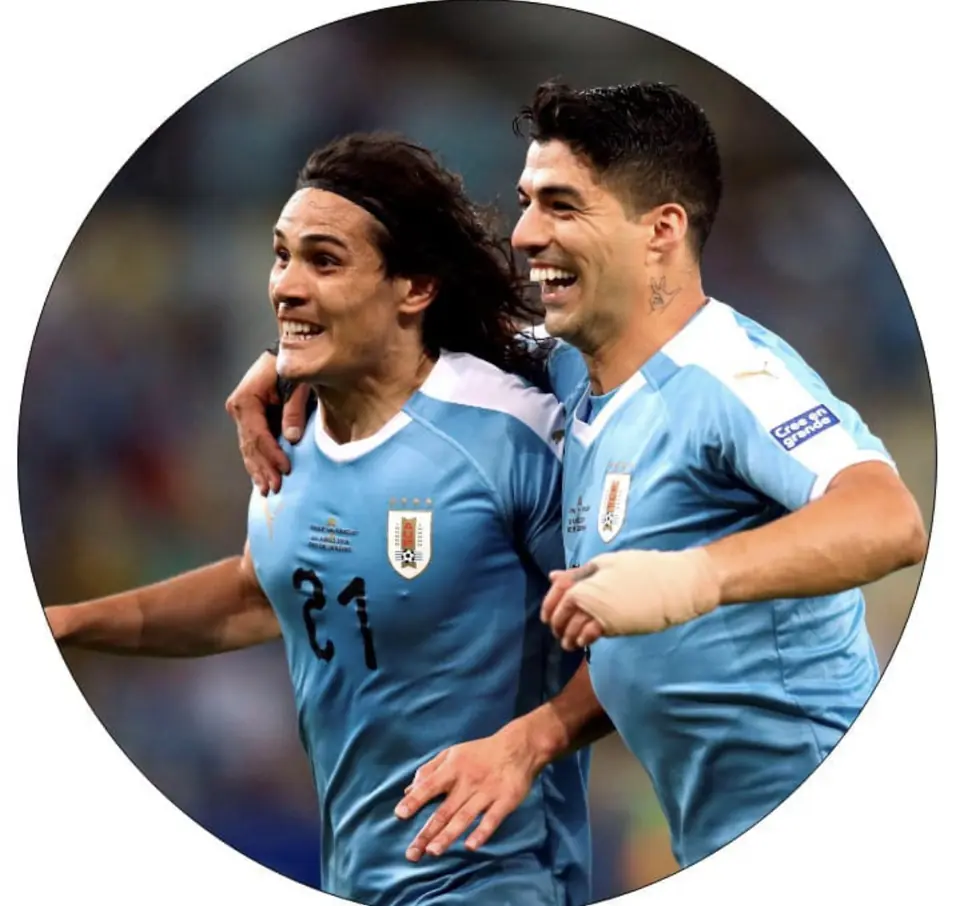 Panel Circular - Cavani/Suarez