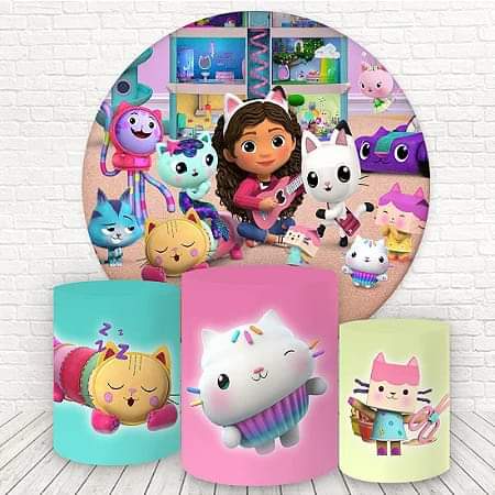 Kit panel circular trio de fundas - Casa Magica de Gaby