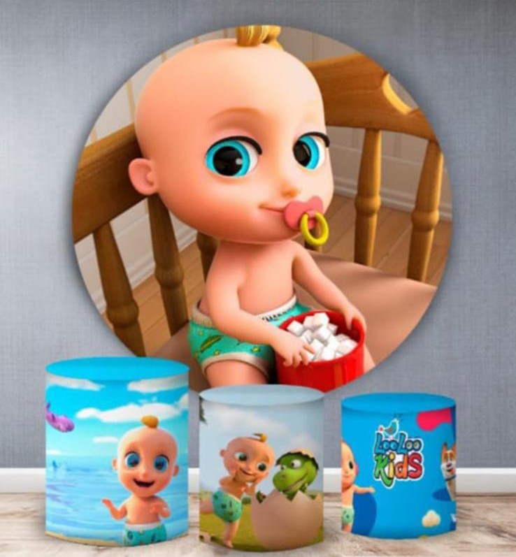 Kit panel circular trio de fundas - Loo Loo Kids