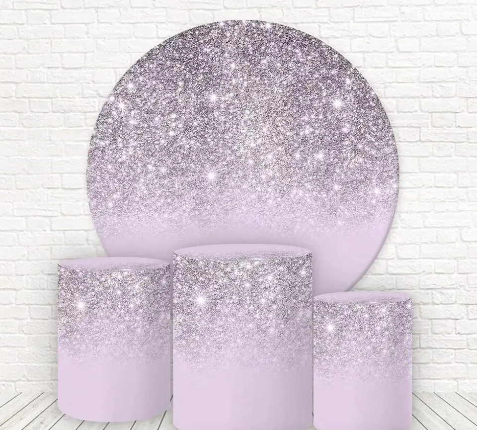 Kit panel circular trio de fundas - Glitter