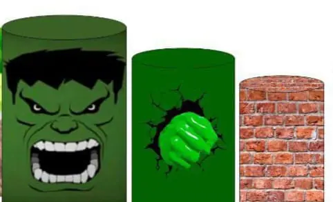 Trio de fundas - Hulk