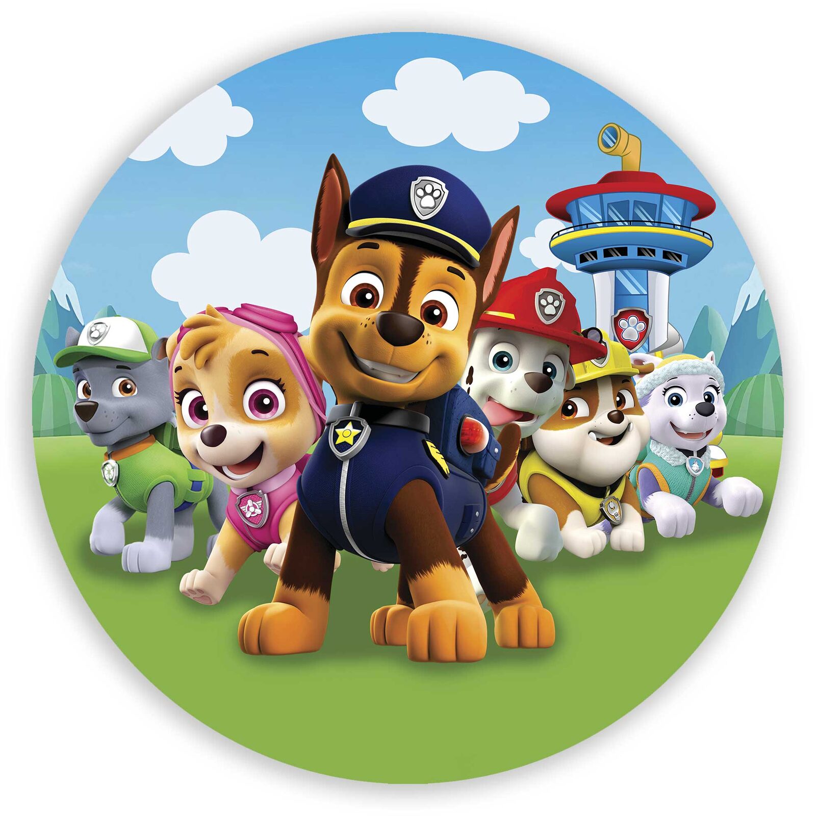 Panel Circular - Paw Patrol